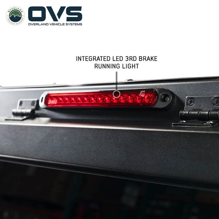 OVS Expedition Stainless Steel Truck Cap – Full Wing Doors for 2024–2026 Tacoma 6ft Bed - Recon Recovery