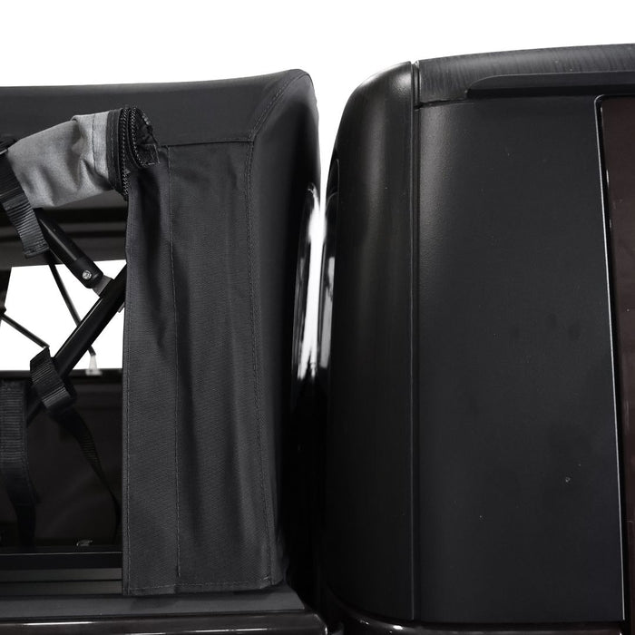 Explorer Soft Shell Bed Topper– 2020 - 2026 Jeep Gladiator JT | OVS Black Diamond - Recon Recovery