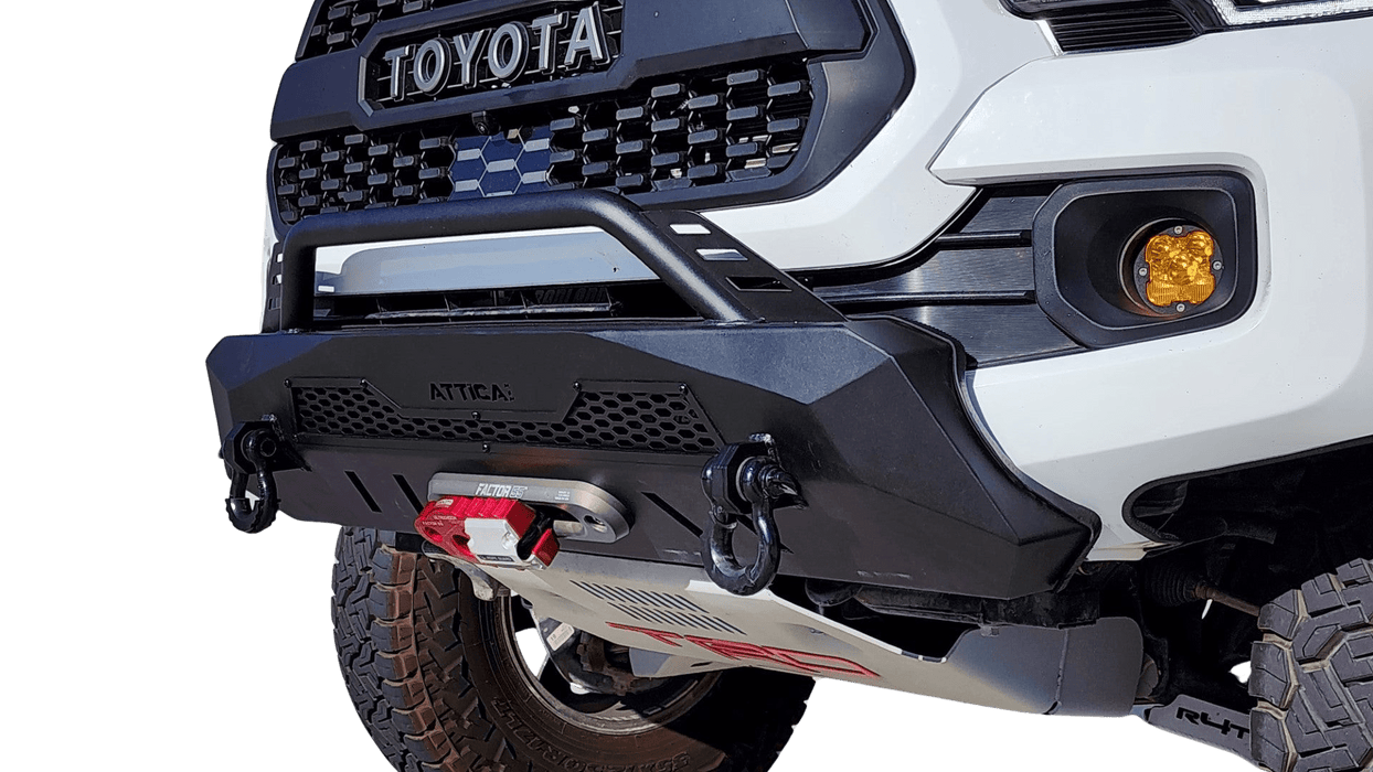 Attica 4x4 Apex Series Stealth Winch Front Bumper for 2016 - 2023 Toyota Tacoma - Recon Recovery - Recon Recovery