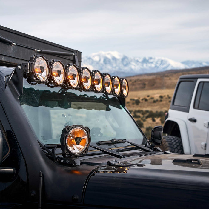 KC HiLites Gravity Titan 6" LED - Single Light - Wide - 40 Beam - Recon Recovery