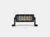8" Dual Row 5D Optic OSRAM LED Bar - Recon Recovery