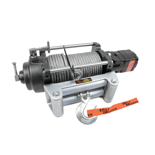 Mile Marker 12000 lb Hydraulic Winch - Recon Recovery