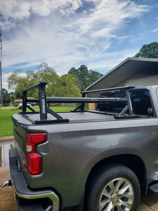 OPENROAD Adjustable Truck Bed Rack | Heavy - Duty Overland Rack System - Recon Recovery