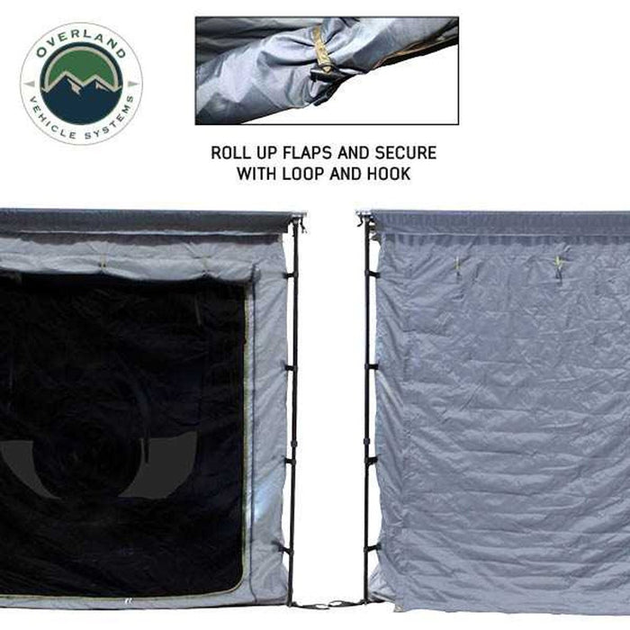 Overland Vehicle Systems Nomadic 2.0 Awning Room Enclosure - Recon Recovery - Recon Recovery