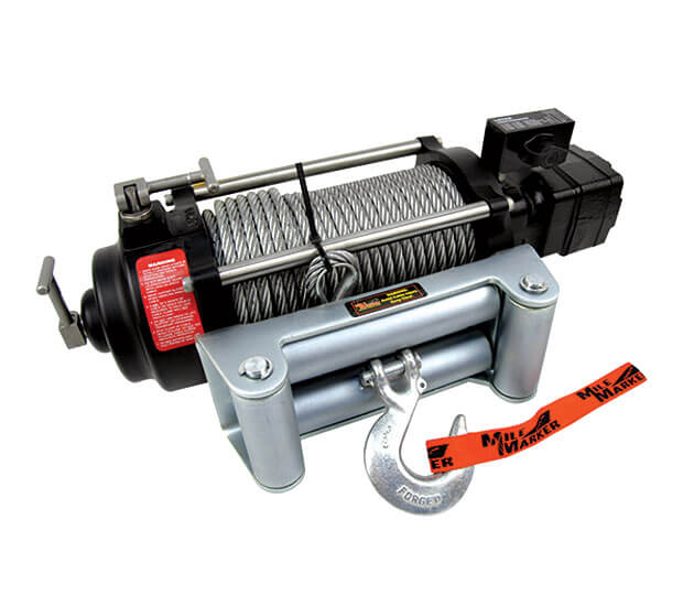 Mile Marker 10500 lb Hydraulic Winch - Recon Recovery