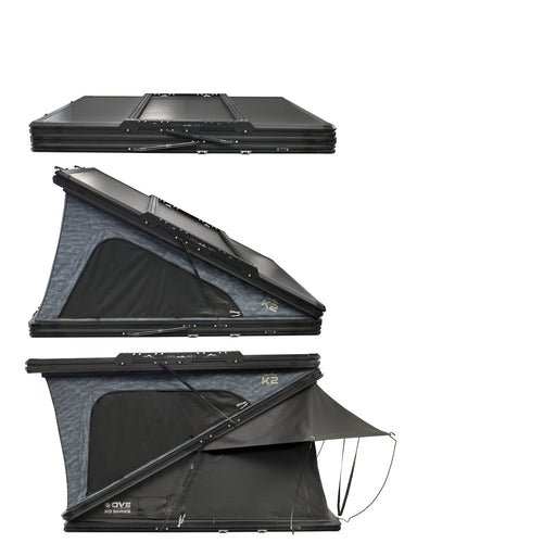OVS XD K2 Pop Up Roof Top Tent | 4 Season Hard Shell Clamshell RTT - Recon Recovery
