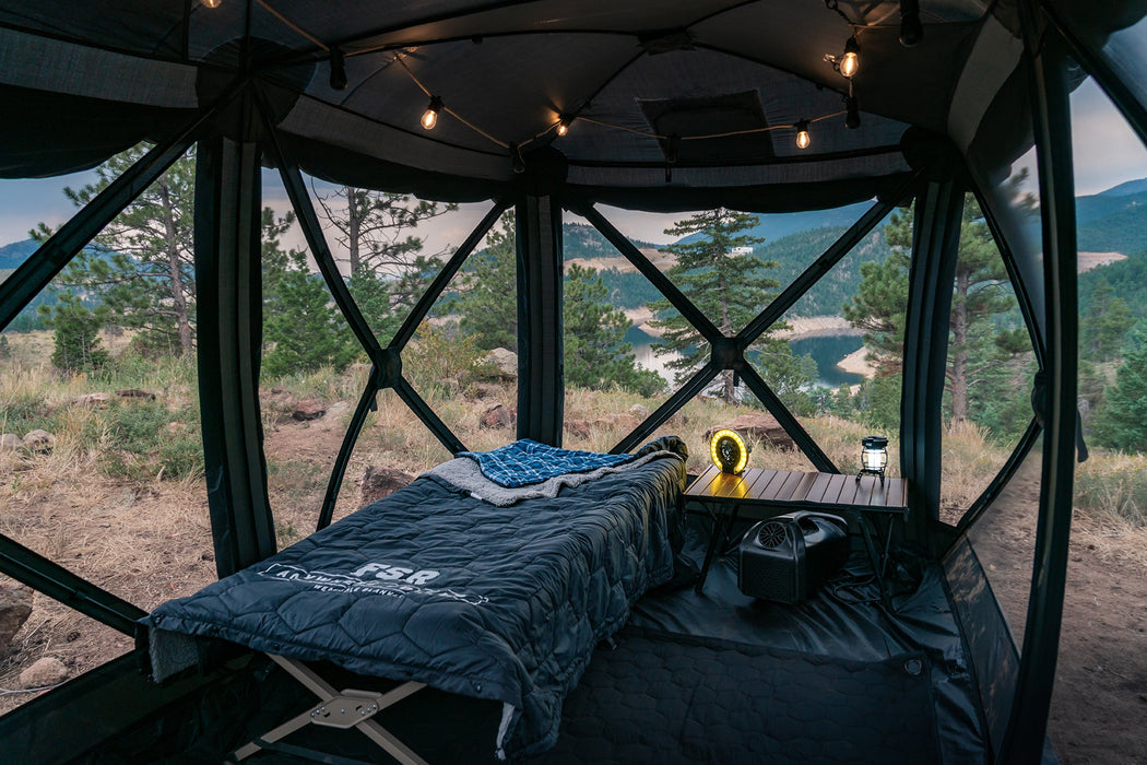 FreeSpirit Recreation Hub 4 Double Tent – Quick Deploy 4 - 6 Person - Recon Recovery