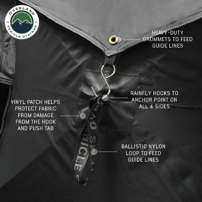 OVS Hub 4XL Ground Tent | Base Camp Tent – Quick Setup, 4 - Season Shelter - Recon Recovery