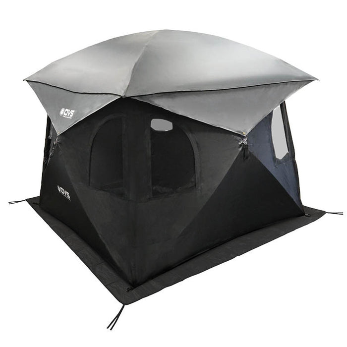 OVS Hub 4XL Ground Tent | Base Camp Tent – Quick Setup, 4 - Season Shelter - Recon Recovery