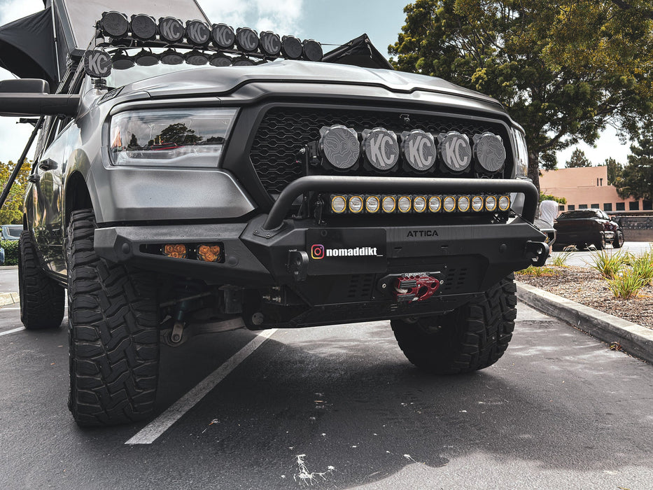 Attica 4x4 High Clearance Offroad Front Bumper for 2019 - 2024 Ram 1500 - Recon Recovery