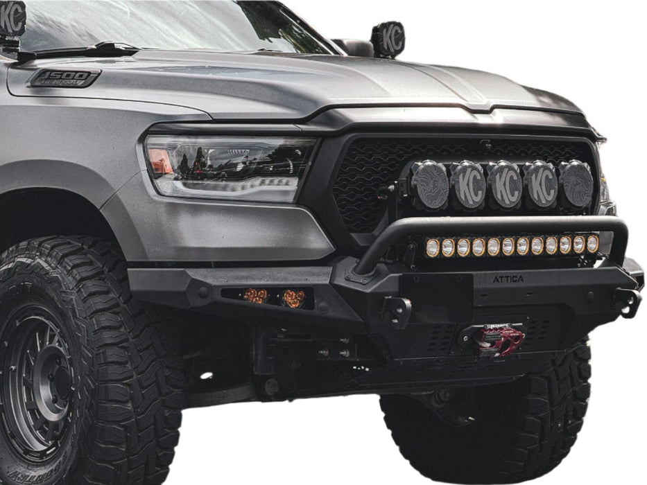Attica 4x4 High Clearance Offroad Front Bumper for 2019 - 2024 Ram 1500 - Recon Recovery