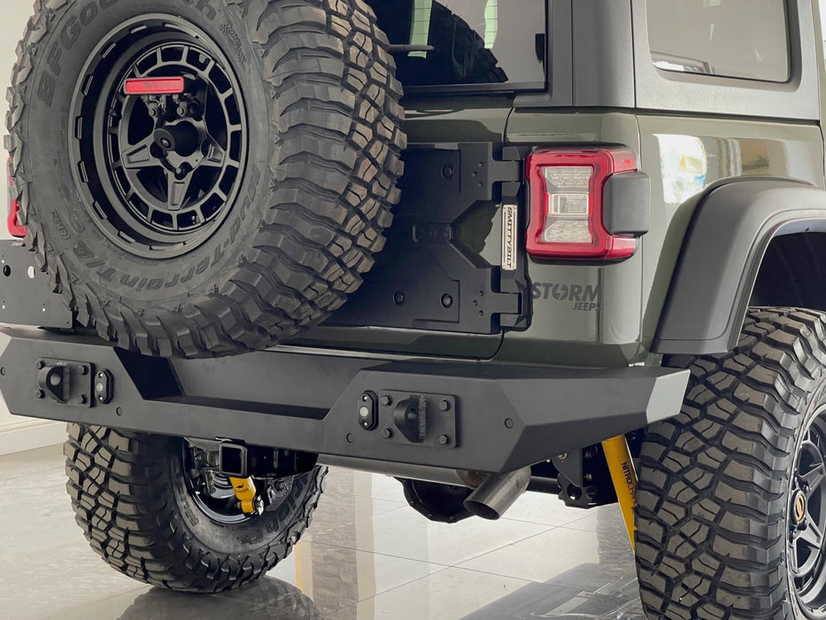 Smittybilt HD Swing Away Pivot Tire Carrier for 2018 - 2025 Wrangler JL - Recon Recovery - Recon Recovery