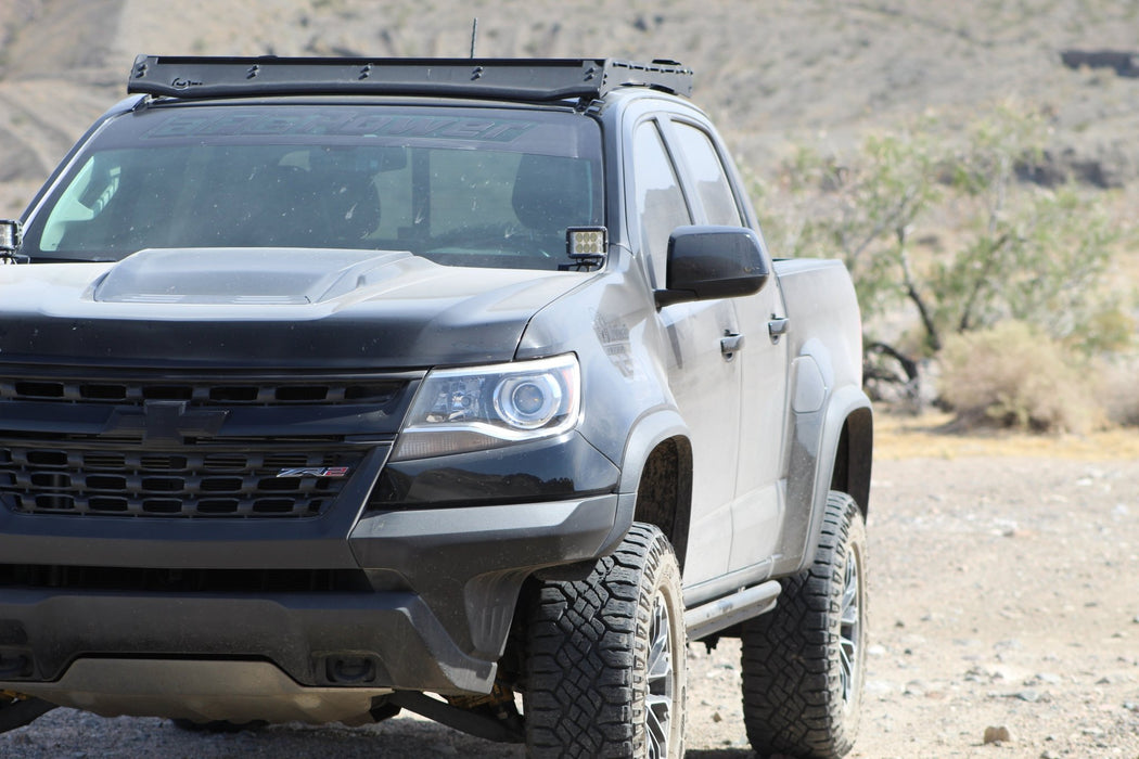 Low Profile Ditch Light Brackets Kit For 2015-2022 Chevy Colorado/Canyon - Recon Recovery