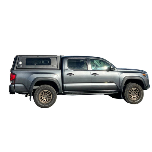 OVS Expedition PRO+ Stainless Steel Truck Cap with Full Windows for 2016 - 2023 Toyota Tacoma 5ft - Recon Recovery