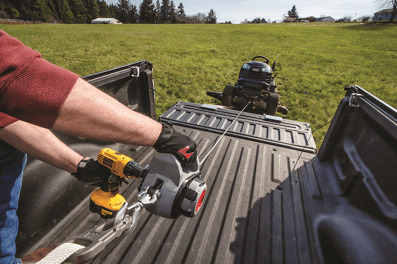 WARN Drill Winch – 750 lb Portable Drill - Powered Winch | Lightweight & Versatile - Recon Recovery