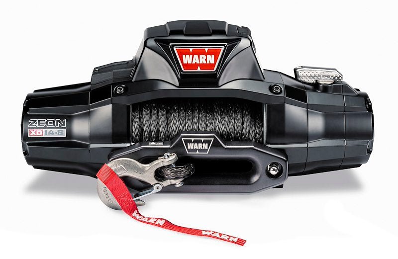 WARN ZEON XD 14 - S Winch – Fastest Line Speed | IP68K Waterproof Synthetic Rope - Recon Recovery