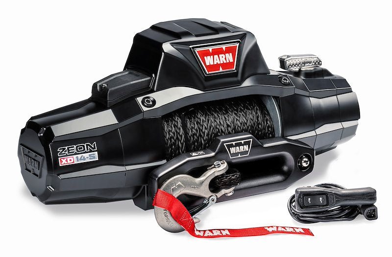 WARN ZEON XD 14 - S Winch – Fastest Line Speed | IP68K Waterproof Synthetic Rope - Recon Recovery