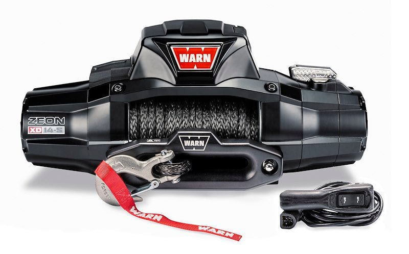 WARN ZEON XD 14 - S Winch – Fastest Line Speed | IP68K Waterproof Synthetic Rope - Recon Recovery