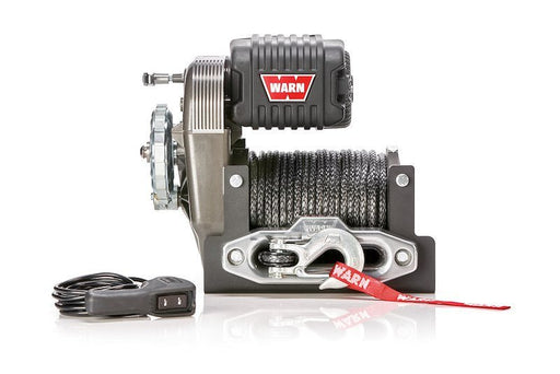WARN M8274 - S Winch | 10,000 lb Upright Icon with 150ft Synthetic Rope & 6 HP Motor - Recon Recovery