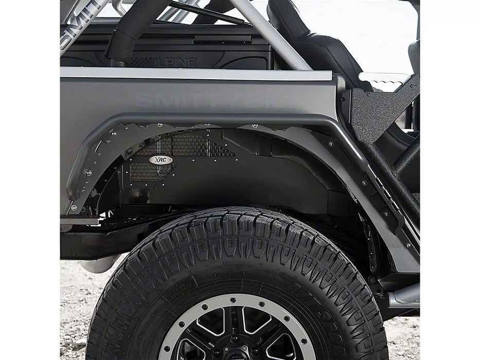 Smittybilt Rear Aluminum Inner Fender Liners 2007 - 2018 Jeep Wrangler JK (Pair) - Recon Recovery - Recon Recovery