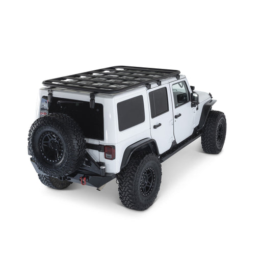SmittyBilt Defender Series Roof Rack Platform Kit for 2007 - 2018 Jeep Wrangler JK (4 Door) - Recon Recovery