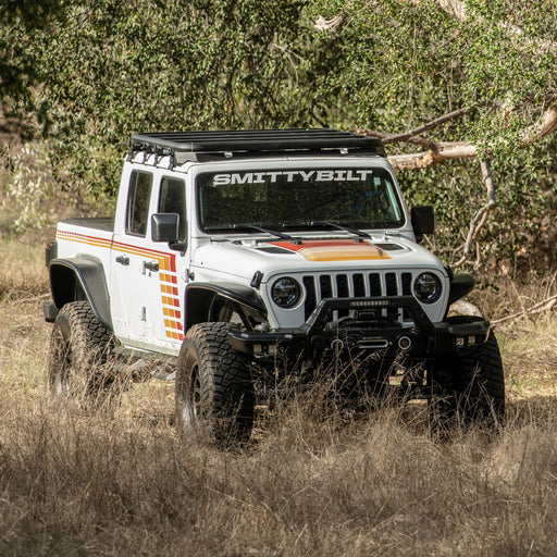 SmittyBilt Defender Series Roof Rack Platform Kit for 2020+ Jeep Gladiator JT - Recon Recovery