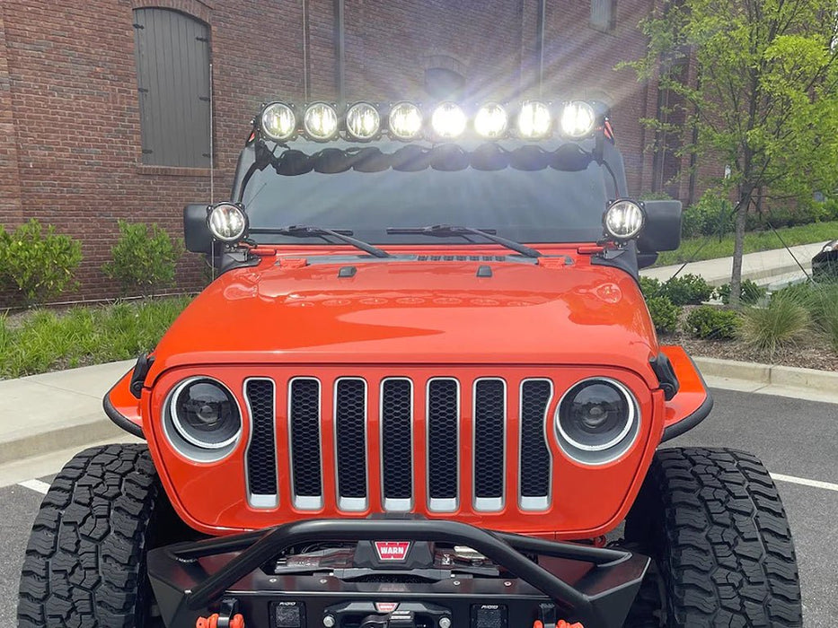 KC Hilites 50" Gravity Pro6 LED 160W Curved Light Bar System With Harness - Recon Recovery - Recon Recovery