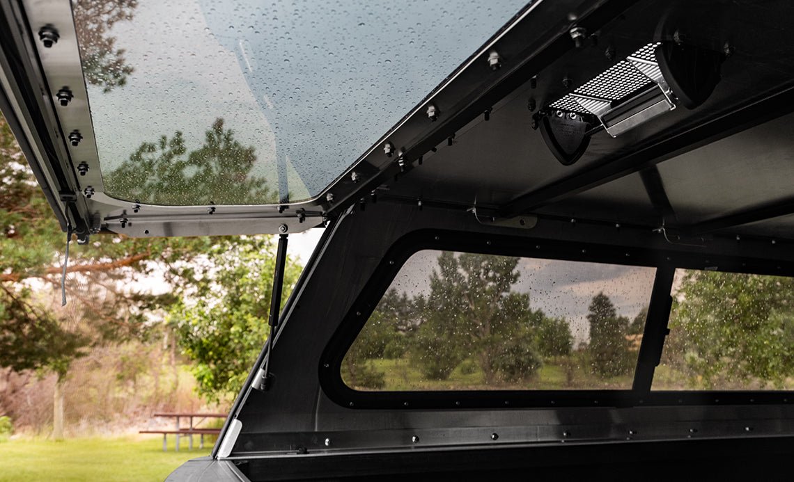 DuraCap Explore Aluminum Light Weight Truck Cap with Windows for 2020 - 2026 Jeep Gladiator JT - Recon Recovery