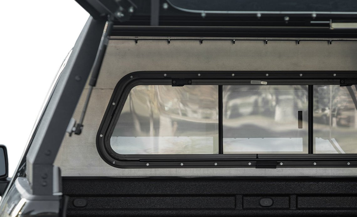 DuraCap Front Flip Down / Slider Window Add on for Journey & Explore Cap - Recon Recovery