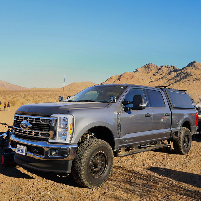 OVS Expedition Stainless Steel Bed Cap with Wing Doors for 2023 - 2026 Ford F - 250 & F - 350 - Recon Recovery