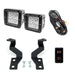Low Profile Ditch Light Brackets Kit For 2003-2009 Toyota 4Runner - Recon Recovery