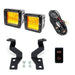 Low Profile Ditch Light Brackets Kit For 2003-2009 Toyota 4Runner - Recon Recovery