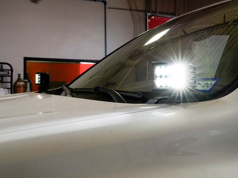 Low Profile LED Ditch Light Brackets Kit For 2010-2022 Lexus GX 460 - Recon Recovery