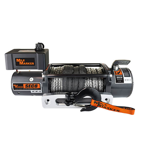Mile Marker SEC8 8000 lb. Electric Winch - Recon Recovery
