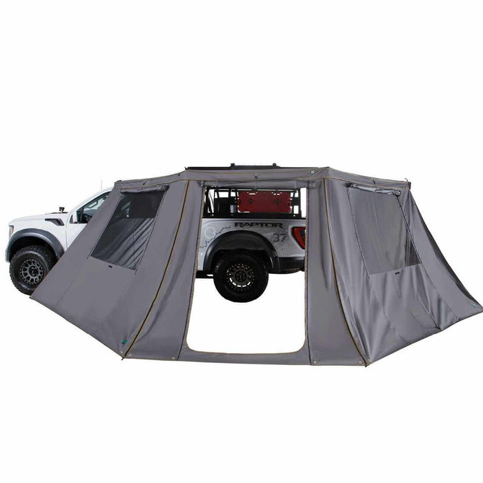 Overland Vehicle Systems Nomadic 180 LTE Awning Wall Kit with Windows - Recon Recovery - Recon Recovery