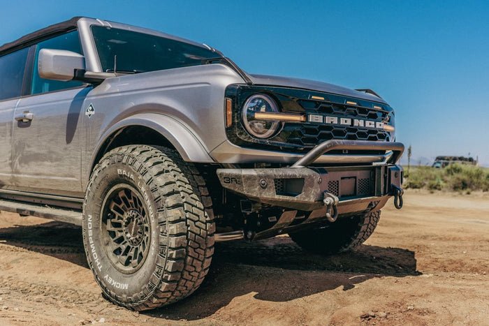 Body Armor 4x4 Odyssey 2in1 Style Front Bumper for 2021 - 2024 Ford Bronco - Bolt on - Recon Recovery