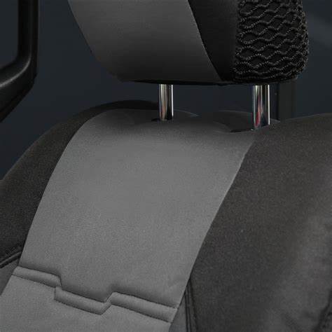 Smittybilt GEN2 Neoprene Seat Cover Set Front & Rear Charcoal For 2018 - 2025 Jeep Wrangler JL - Recon Recovery - Recon Recovery