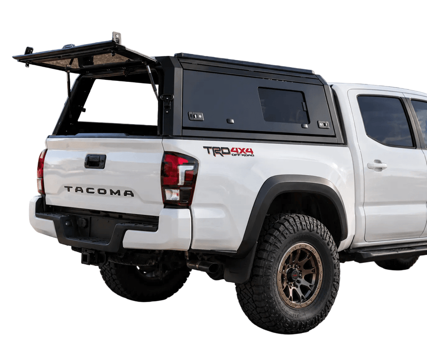 OPENROAD Bolt On Bed Cap with Sliding Side and Front Windows for 2016-2023 Toyota Tacoma - Recon Recovery
