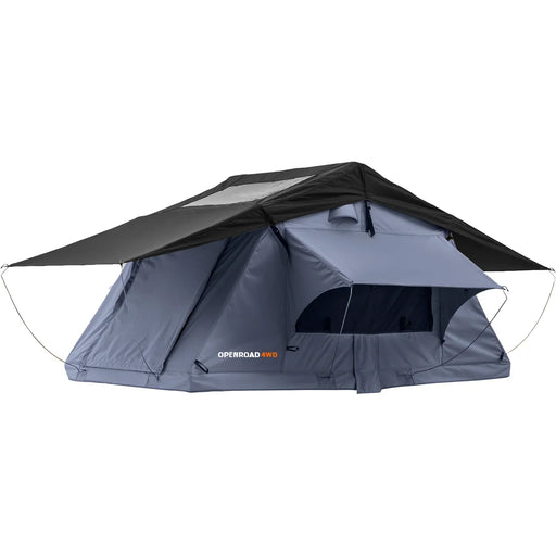 Openroad Soft Shell 2 - 3 People Rooftop Tent with Built in LED lights - 4 Season - Recon Recovery