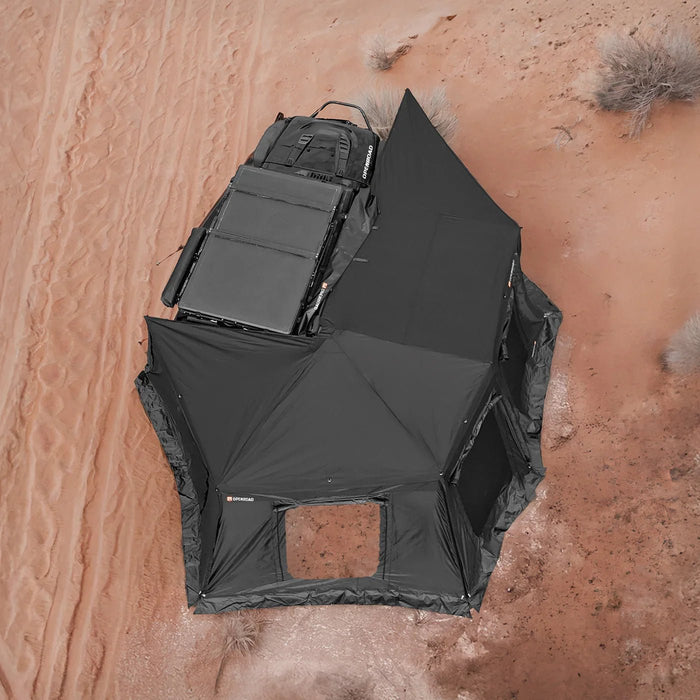 Openroad Plus Size 270 Degree Free Standing Overland Awning With LEDs & Mounting Hardware - Recon Recovery