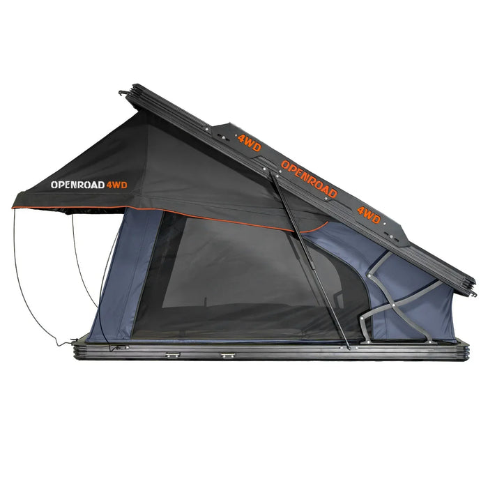 Openroad Aluminum Hard Shell X-Hinge Rooftop Tent with LED Lights - 4 Season - Recon Recovery