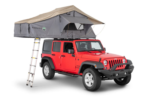 Overland Vehicle Systems Nomadic 3 Person Extended Soft Shell Roof Top Tent - Recon Recovery - Recon Recovery