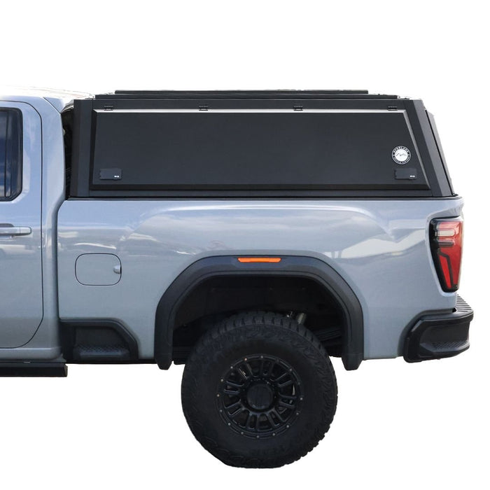 Expedition Stainless Steel Bed Cap With Wing Doors for 2020 - 2027 GM Silverado Sierra 2500/3500 - Recon Recovery
