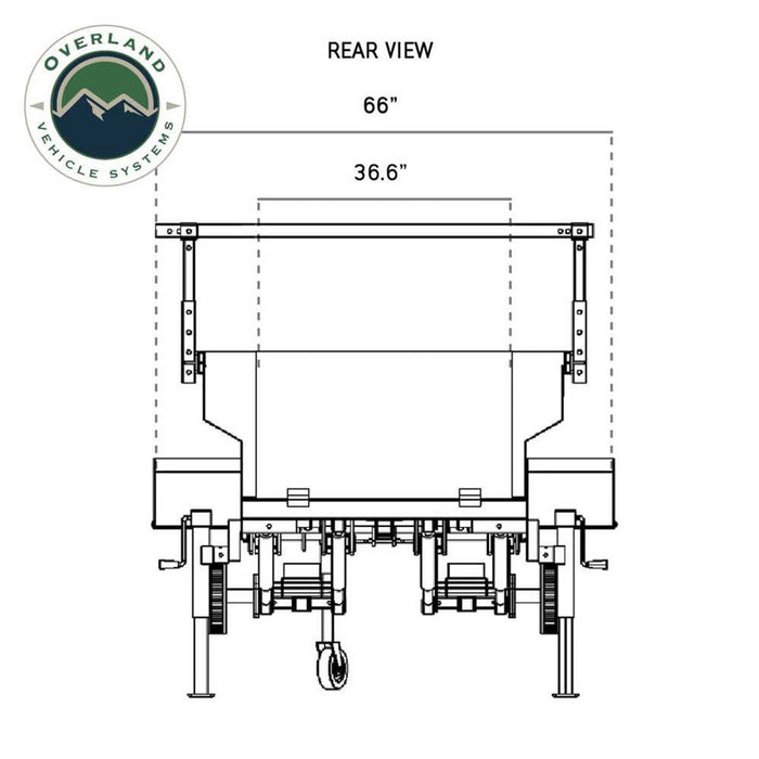 OVS Military Style Off Road Trailer Full Articulating Suspension - Recon Recovery - Recon Recovery