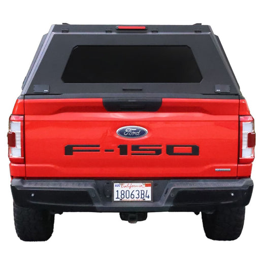 OVS Expedition Stainless Steel Truck Cap with Wing Doors For 2021 - 2026 Ford F - 150 6.5ft Bed - Recon Recovery