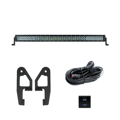 Premium Roof Rack Front Light Bar Kit for 2024+ Toyota Tacoma/2025+ Toyota 4Runner - Recon Recovery