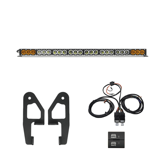 Premium Roof Rack Front Light Bar Kit for 2024+ Toyota Tacoma/2025+ Toyota 4Runner - Recon Recovery
