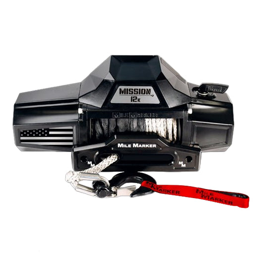 Mile Marker Mission Winch Flag Series - 12k - Recon Recovery