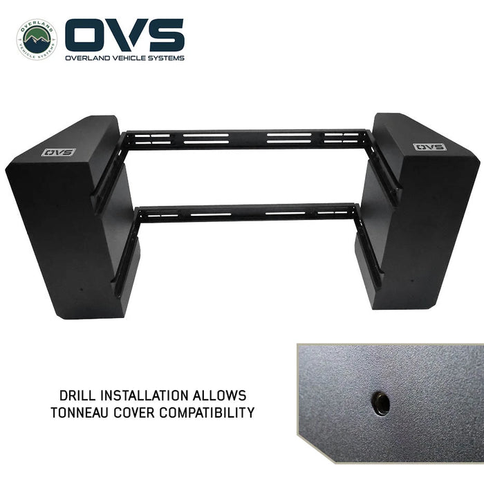 OVS Lockable Pod Rack Universal Bed Storage System with Adjustable Crossbars - Recon Recovery