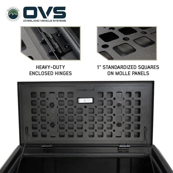 OVS Lockable Pod Rack Universal Bed Storage System with Adjustable Crossbars - Recon Recovery